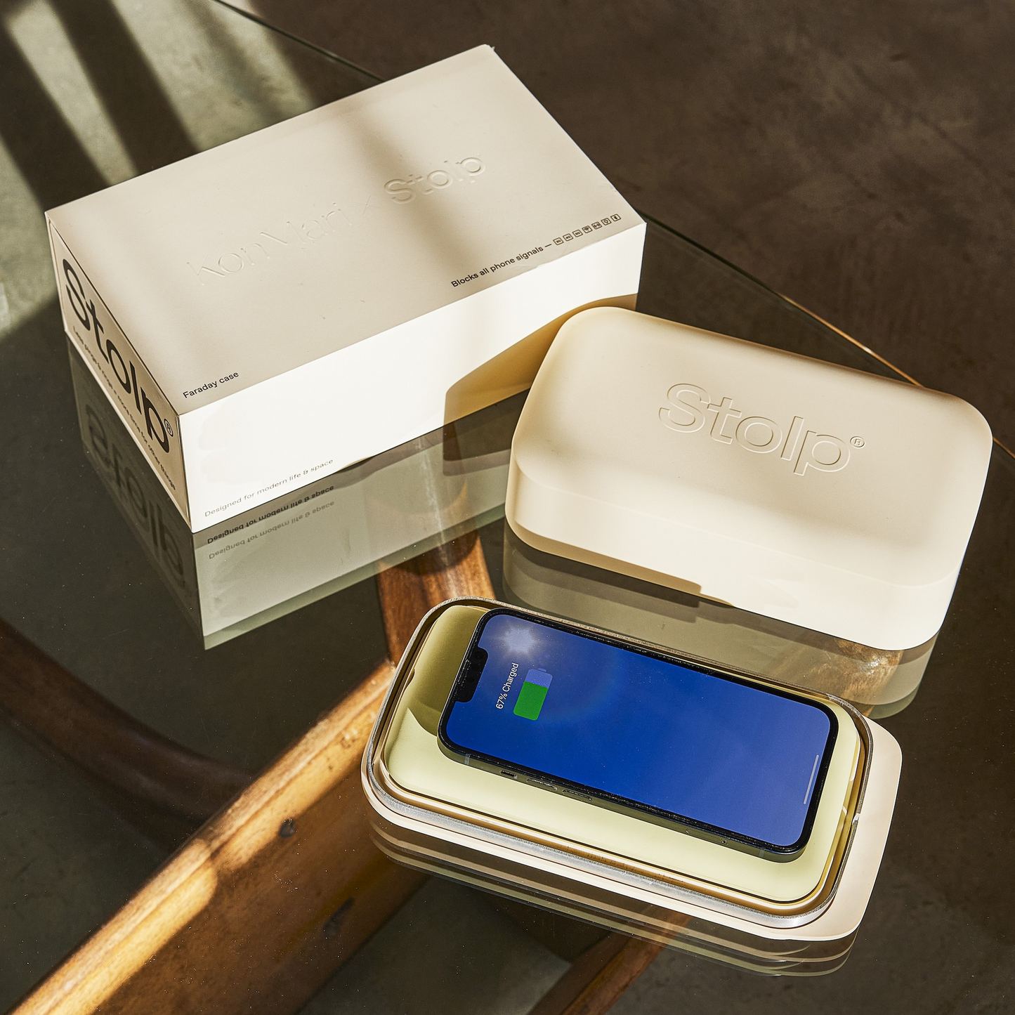 Stolp® x KonMari Faraday Charger Box