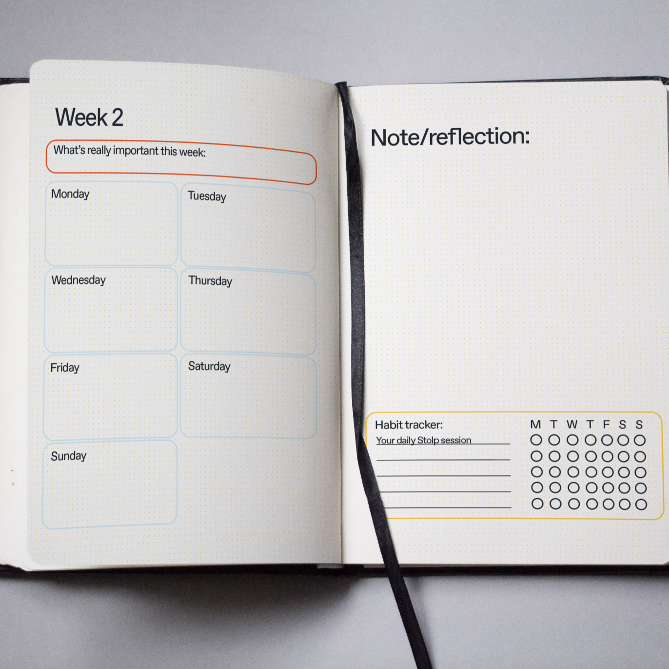 Weekly Habit Planner