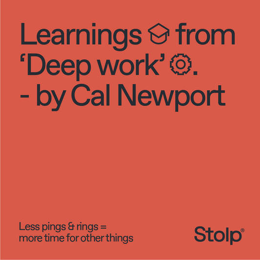 Cal Newport's Deep Work